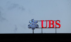Le logo d'UBS