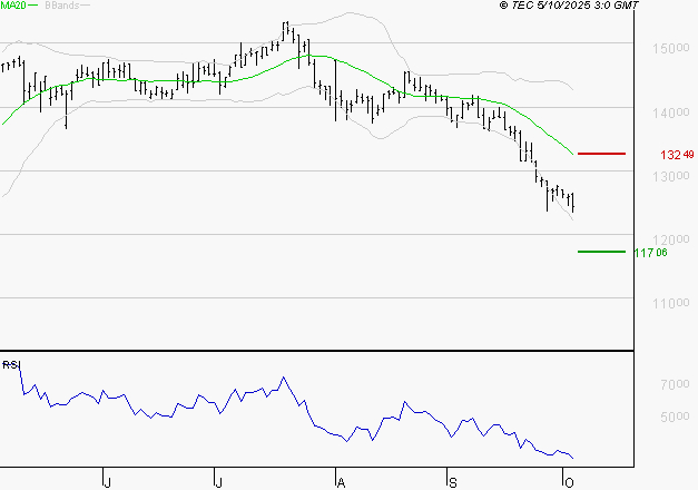 EURONEXT NV : Baissier mais survendu