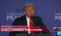 REPLAY - Retrouvez le point presse Trump-Poutine après leur rencontre en Alaska