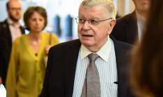 Didier Lombard à Paris, le 11 mai 2022. ( AFP / BERTRAND GUAY )