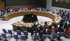 Réunion du Conseil de sécurité de l'ONU, le 19 septembre 2025 à New York ( AFP / ANGELA WEISS )