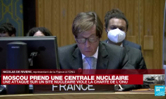 REPLAY - Les inquiétudes de l'ONU après la prise russe de la centrale nucléaire de Zaporojie