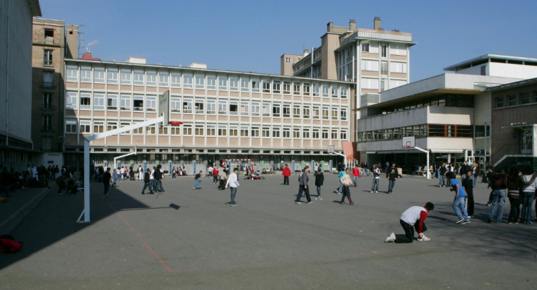 Le lycée Maurice-Ravel à Paris. ( AFP / JACQUES DEMARTHON )