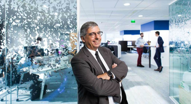 Pascal Imbert, président du directoire de Wavestone. (© M. Bertrand / Challenges-REA)