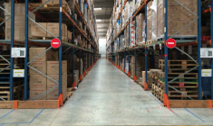 Le centre logistique de Cdiscount à Cestas, en Gironde. (© D. Delmond)