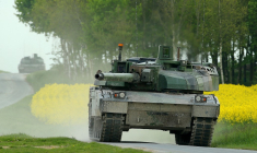 Un cher Leclerc à Mourmelon-le-Grand. ( AFP / FRANCOIS NASCIMBENI )