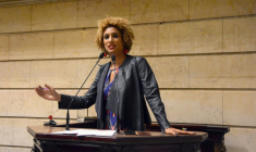 Marielle Franco à Rio le 16 mars 2018 ( Rio de Janeiro Municipal Chamber / Renan OLAZ )