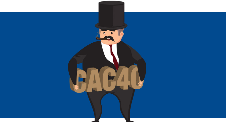 Des actionnaires différents entrent dans la capitalisation boursière du CAC 40. (© G. Tronel)