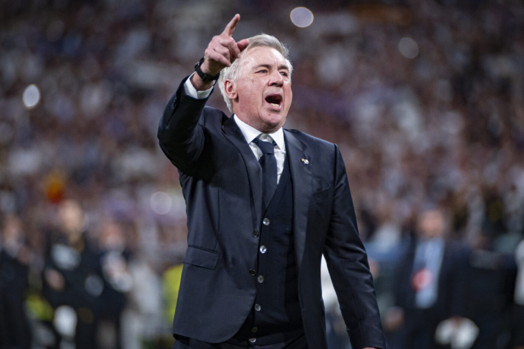 Le show Ancelotti à l'occasion des célébrations du titre du Real