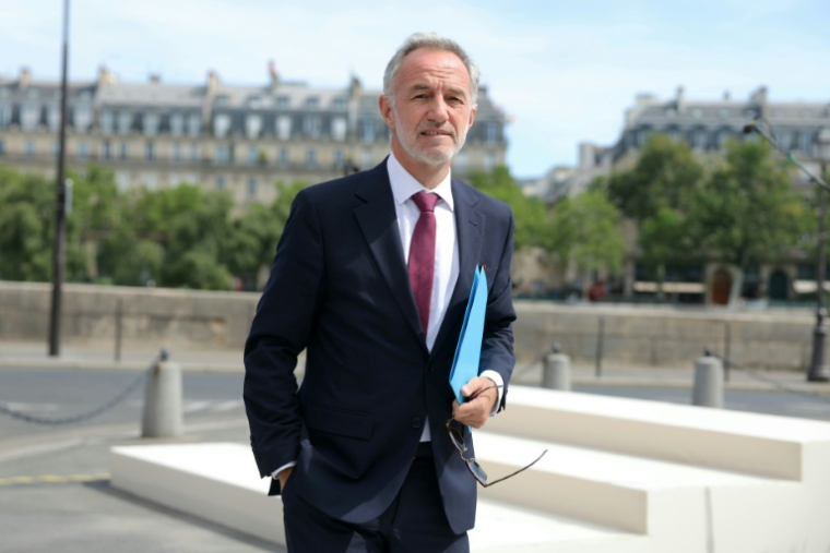 Le maire de Paris Emmanuel Grégoire à Paris le 12 juillet 2026 ( POOL / Thomas SAMSON )