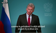 Pas de "véritables pourparlers de paix" avant le retrait ukrainien du Donbass, dit le Kremlin