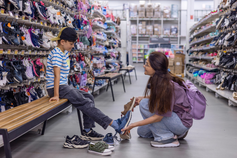 Selon l&rsquo;Observatoire Emma&uuml;s des budgets contraints, l&rsquo;allocation de rentr&eacute;e scolaire (ARS) est aussi utilis&eacute;e pour acheter v&ecirc;tements, baskets ou cartable. Pour les familles modestes, il s&rsquo;agit de permettre aux enfants d&rsquo;&ecirc;tre &laquo;comme les autres&raquo;. (cr&eacute;dit: Adobe Stock)