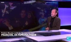 Frédéric Mounier: "La vision politique du Pape se lit sur son visage"