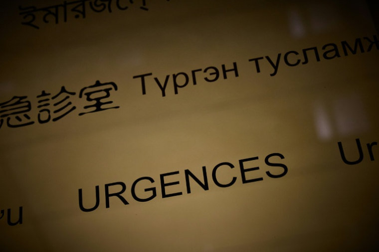 La grippe circule encore activement, mais l'épidémie semble fléchir ( AFP / Kiran RIDLEY )