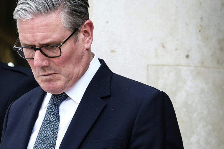Le Premier ministre britannique Keir Starmer à Paris le 17 avril 2026 ( POOL / Tom Nicholson )