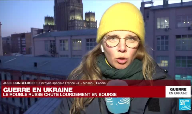 Guerre en Ukraine : la crise économique, "le prix à payer" selon certains Moscovites