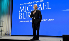 Michael Burke à New York, aux États-Unis, le 8 avril 2024. ( GETTY IMAGES NORTH AMERICA / BRYAN BEDDER )