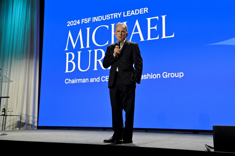 Michael Burke à New York, aux États-Unis, le 8 avril 2024. ( GETTY IMAGES NORTH AMERICA / BRYAN BEDDER )