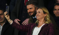 David Beckham a une groupie surprenante