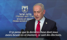 "Désarmer le Hamas et démilitariser Gaza" nouvelles priorités de Netanyahu