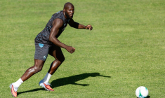 Romelo Lukaku s'affiche avec un double champion olympique