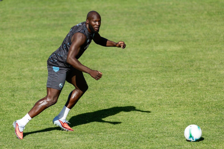 Romelo Lukaku s'affiche avec un double champion olympique