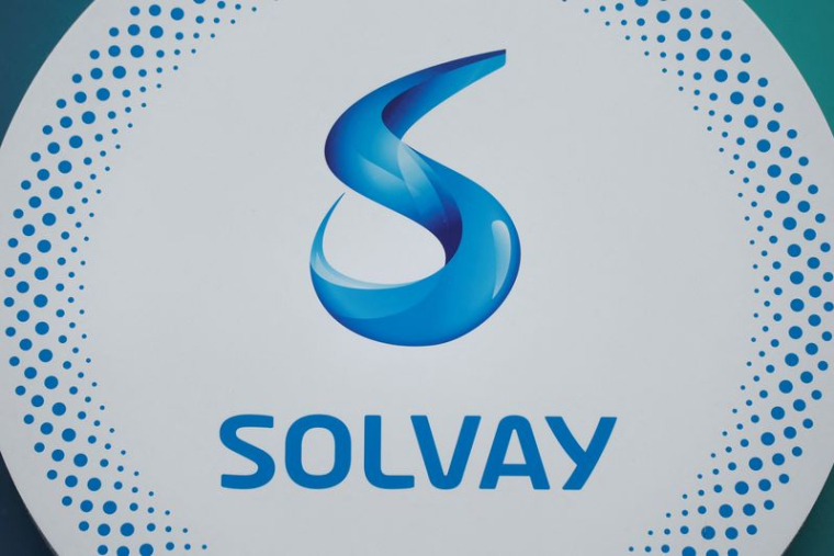 Le logo de Solvay