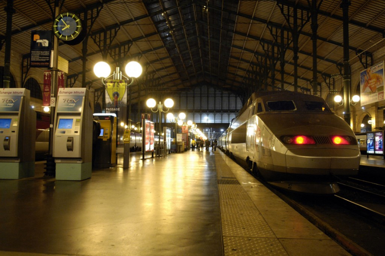 La gare du Nord à Paris. ( AFP / STEPHANE DE SAKUTIN )