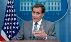 Photo d'archives de le coordinateur du NSC pour les communications stratégiques, John Kirby, à Washington, aux États-Unis