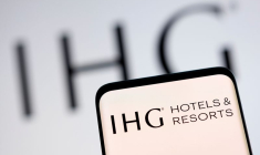 L'illustration montre le logo IHG