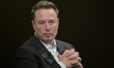Elon Musk au salon technologique Vivatech, au parc des expositions de la porte de Versailles, à Paris, le 16 juin 2023 ( AFP / Alain JOCARD )
