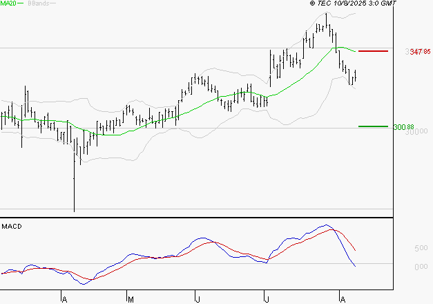 VIRBAC SA : Sous les résistances, une consolidation est probable