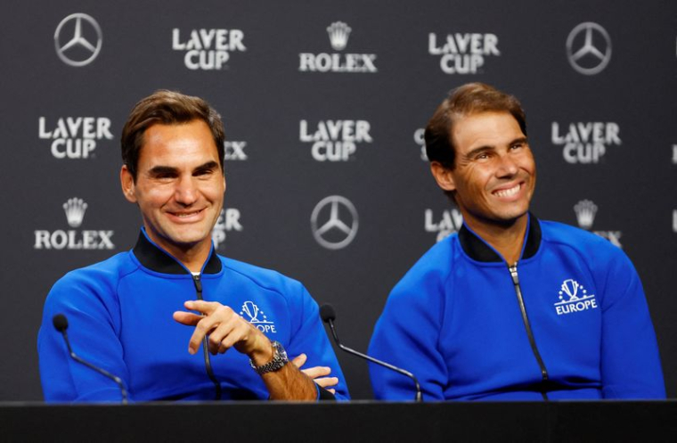 Tennis/Laver Cup: Roger Federer et Rafael Nadal
