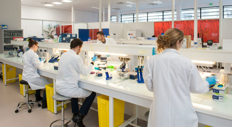 Un laboratoire Genomic Vision. (© A. Janin / Genomic Vision)