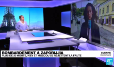 Bombardements à Zaporijjia : plus de 20 morts, Kiev et Moscou se rejettent la faute