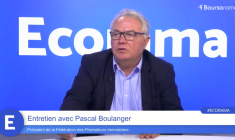 Pascal Boulanger (Président de la FPI) : "Le secteur de la promotion immobilière n'a jamais connu une telle crise !"