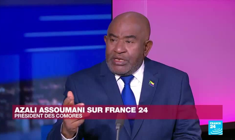 Azali Assoumani, président des Comores : "Les Comoriens qui sont à Mayotte sont chez eux"
