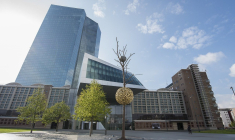 Vue du siège de la BCE, à Francfort (Crédits: BCE)