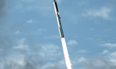 La mégafusée Starship de SpaceX décolle de Starbase, au Texas, le 28 septembre 2026 ( AFP / RONALDO SCHEMIDT )