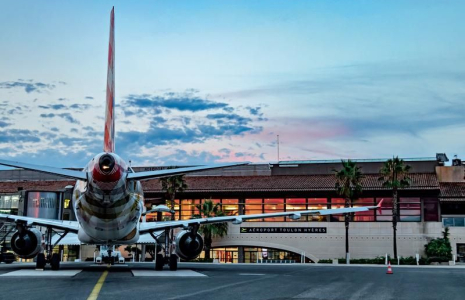 L'aéroport de Toulon-Hyères, exploité par Vinci. (Crédit:  / Vinci)