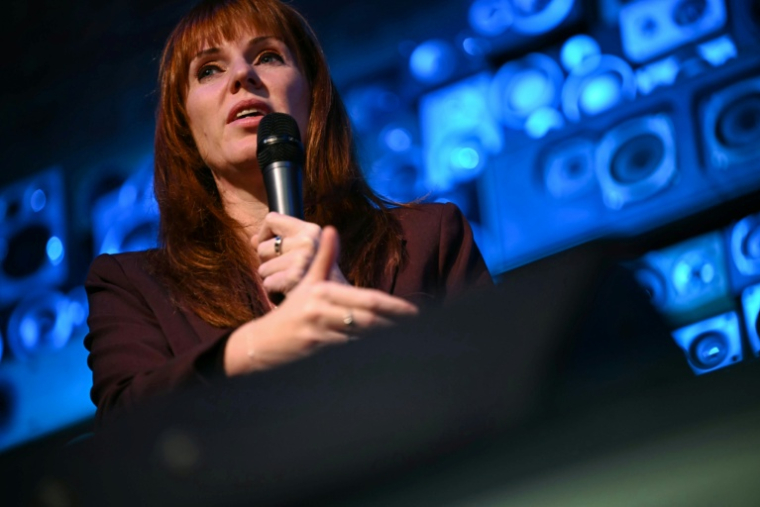 Angela Rayner, députée travailliste et ancienne vice-première ministre, à Liverpool, dans le nord-ouest de l'Angleterre, le 12 février 2026 ( AFP / Paul ELLIS )