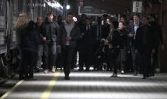 Macron prend le train pour l'Ukraine pour la visite des dirigeants européens