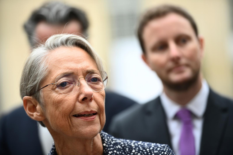 Elisabeth Borne, le 20 septembre 2022, à Paris ( AFP / Christophe ARCHAMBAULT )