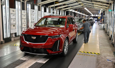 L'inspection finale est effectuée lorsque les véhicules sont prêts à quitter la chaîne de montage de l'usine de fabrication de General Motors (GM) à Spring Hill