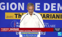 Elections régionales en Paca : "Notre liste a été battue par tout un système coalisé", accuse Mariani (RN)