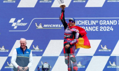 Jorge Martin, lors de sa victoire au Grand Prix de France Moto GP 2024