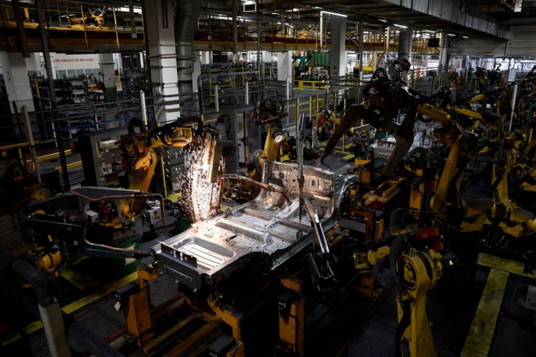Usine de production Renault à Douai