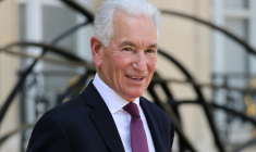 Charles Kushner à Paris le 18 juillet 2025 ( AFP / Ludovic MARIN )