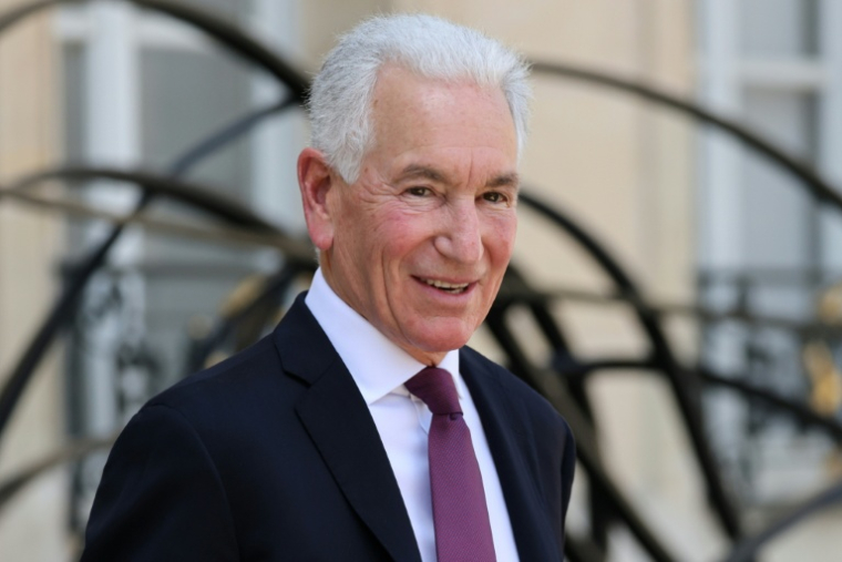 Charles Kushner à Paris le 18 juillet 2025 ( AFP / Ludovic MARIN )