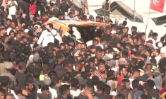 Des prisonniers palestiniens libérés arrivent à Khan Younès, dans le sud de Gaza